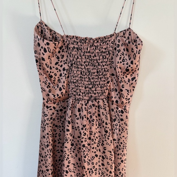 Reformation Kosta mini dress in pink panther , sz: 4 - Picture 7 of 12